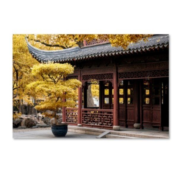 Philippe Hugonnard 'Golden Trees' Canvas Art, 22x32, Trademark Fine Art, Mfr#: PH0448-C2232GG